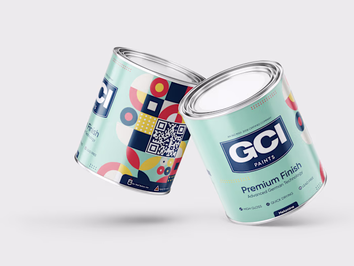 Paint Can Packaging Design, Indian Brands, Identity Design