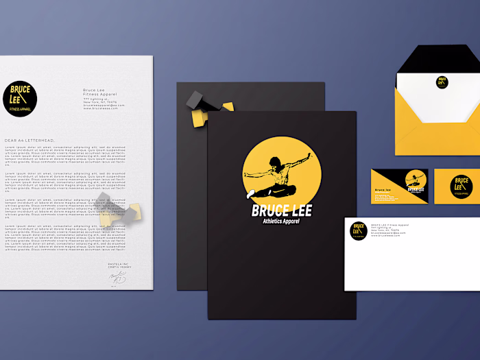 Logo Design - Bruce Lee Athletics Apparel