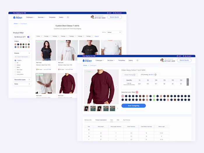 Fashion E-commerce - Product Detail Page