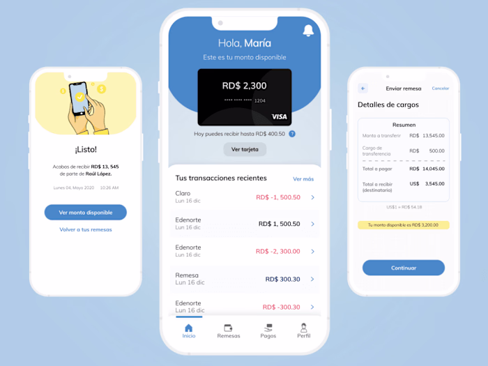 The first digital remittance solution in Latam