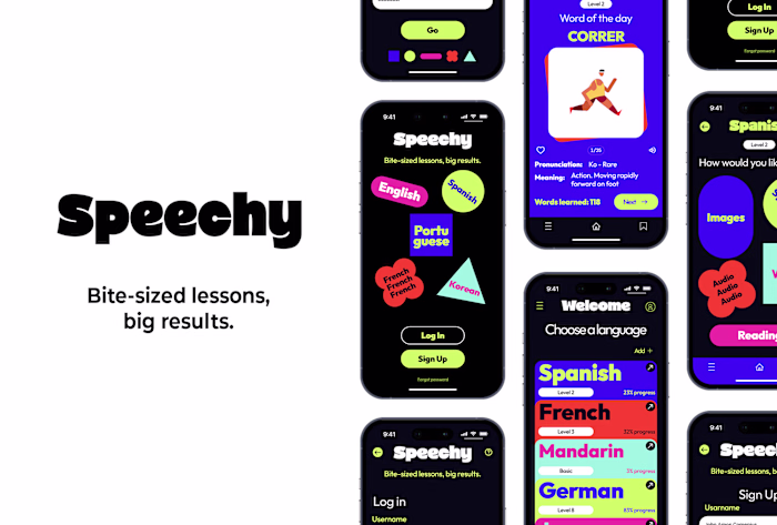 Product Designer for a language learning App