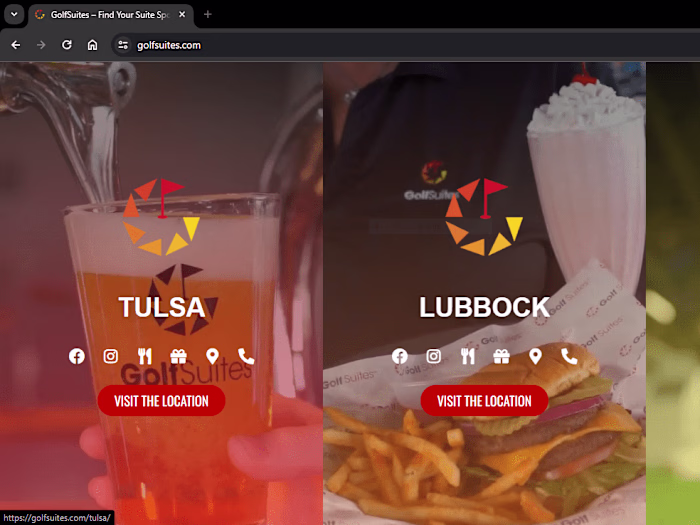 GolfSuites.com Redesign 🏌️‍♂️🖥️