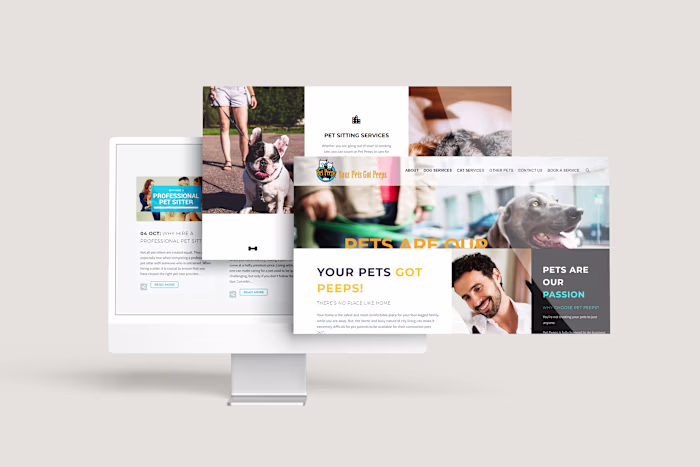 Pet-Care Website & Service Discovery for Pet Peeps