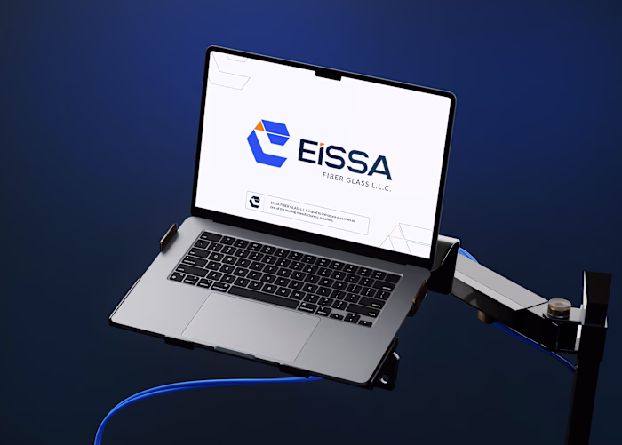 EISSA FIBER GLASS L.L.C. Logo Design