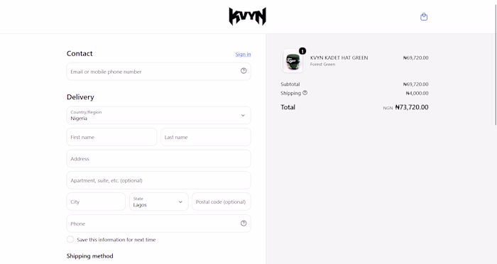 I built an E-commerce website