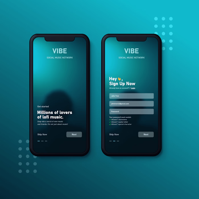 VIBE - Social Music Network