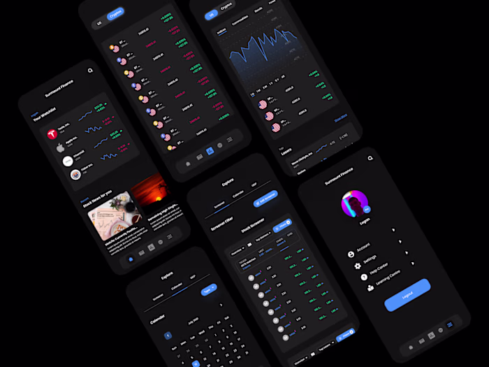 Surmount — Fintech Mobile App