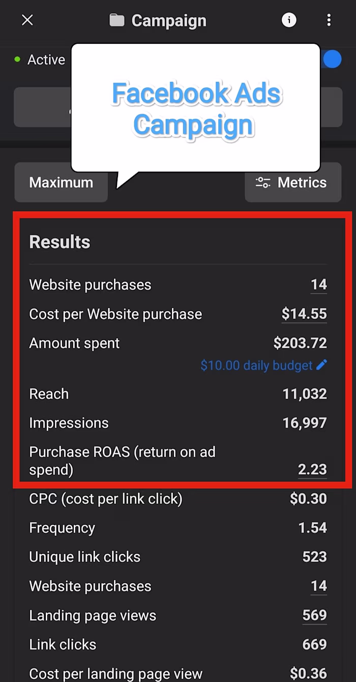 Facebook Ad For Shopify Gadgets Dropshipping Store