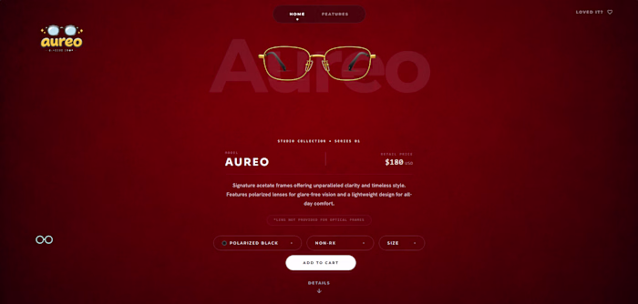 I designed this premium eyewear