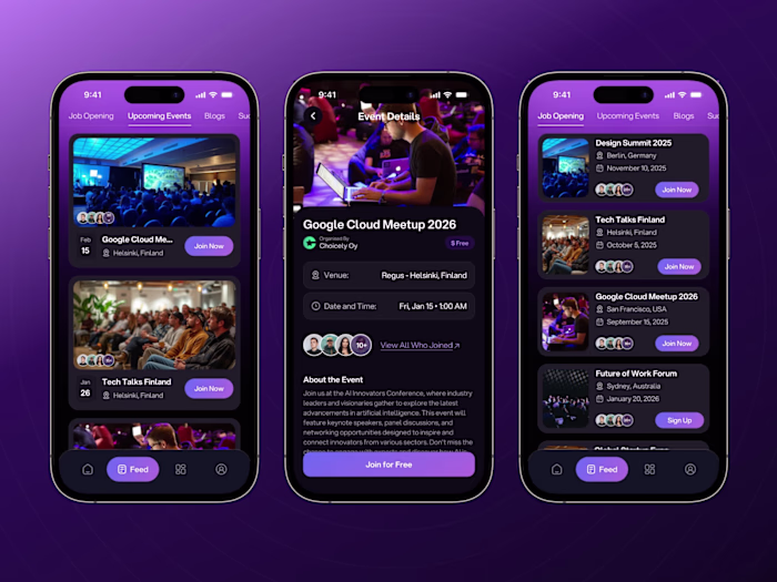 Tech Community Mobile App