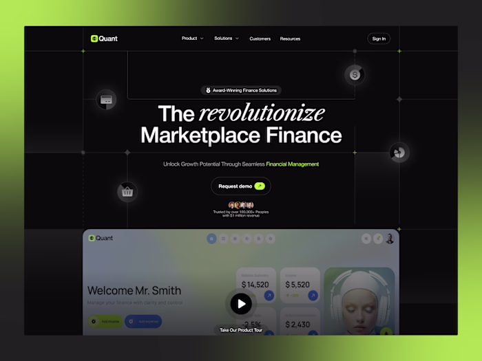 Revolutionizing marketplace finance. Unlock growth