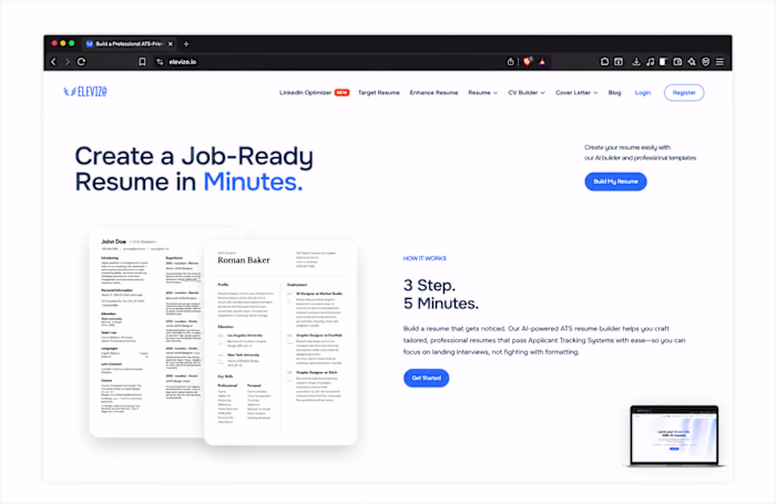 Elevizo — AI Resume Builder
Problem

Similar
