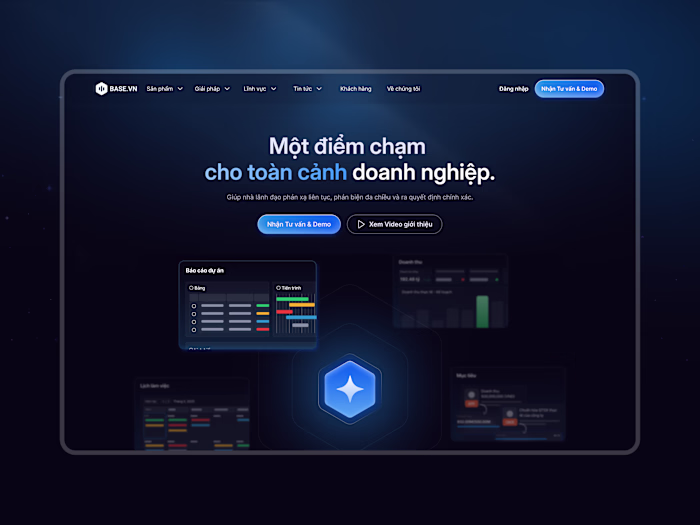 Base.vn | Comprehensive UI/UX & Webflow Redesign