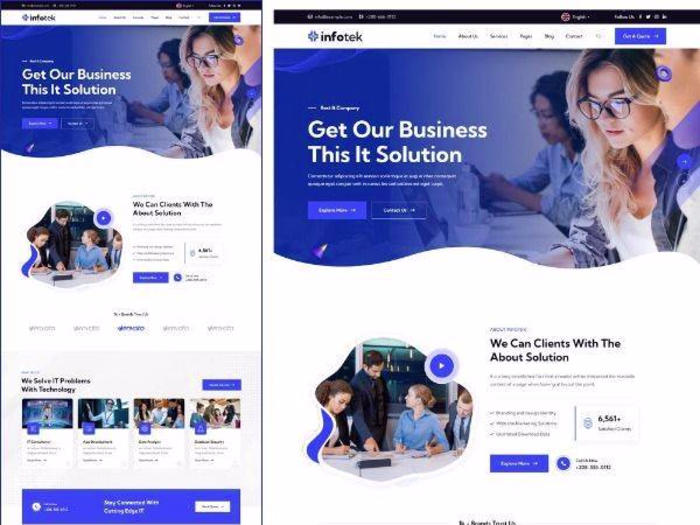 WordPress Business Website