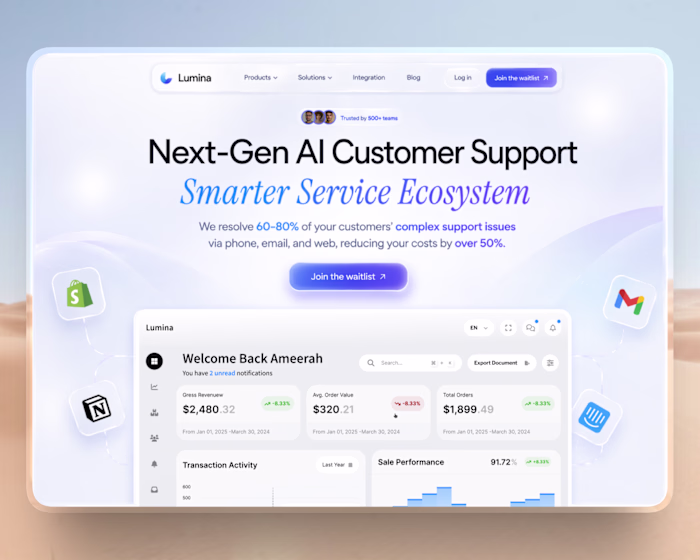 SaaS startup came in with