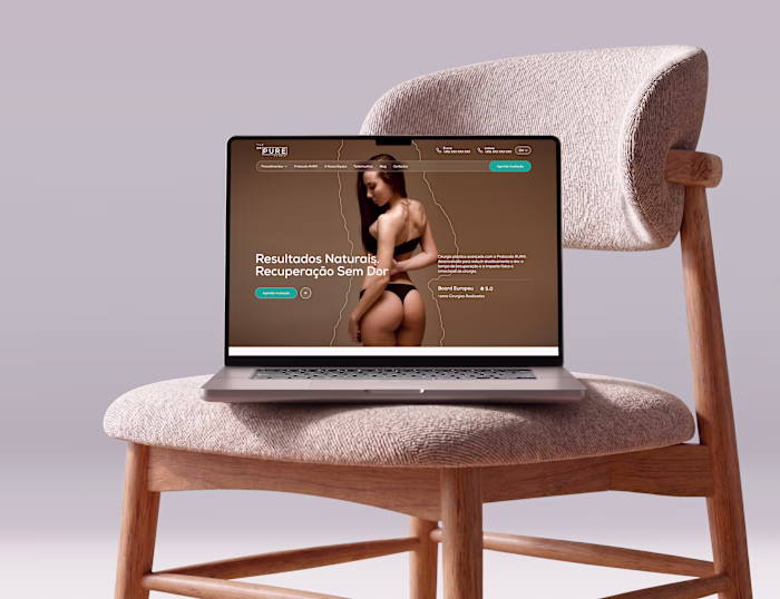 Landing page for a Plastic