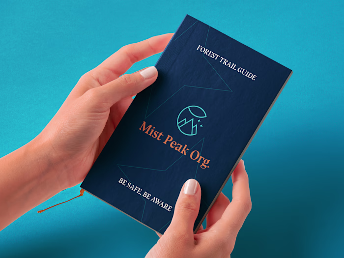 Logo design & visual identity for a mountain park reserve