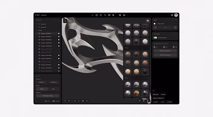 3D editor