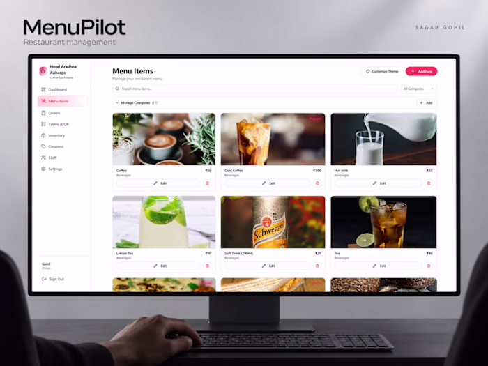 MenuPilot | Restaurant SaaS & QR Menu Management