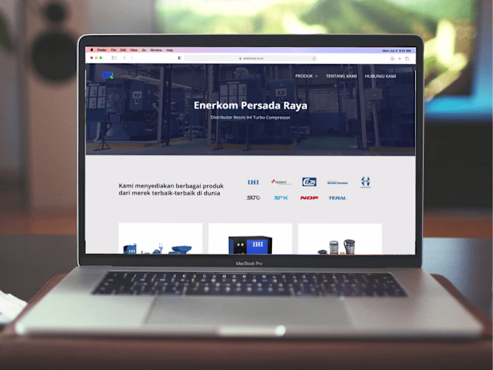 Enerkomp Wordpress Website