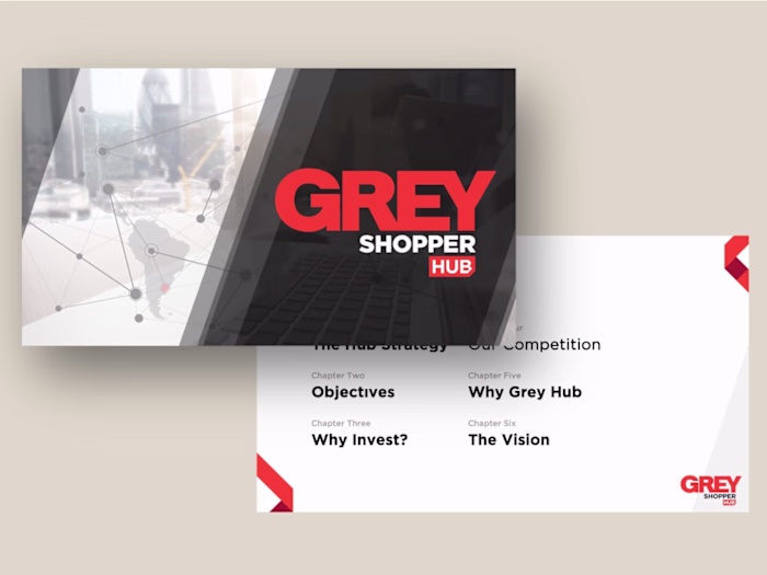 Grey Shopper HUB Deck