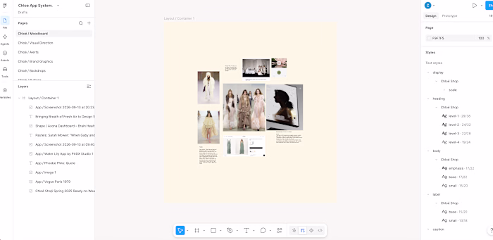 Chloe App Design System Development