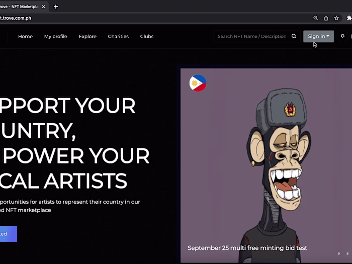 MERN Stack - NFT Marketplace