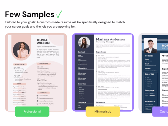 Lets Design you some Resume