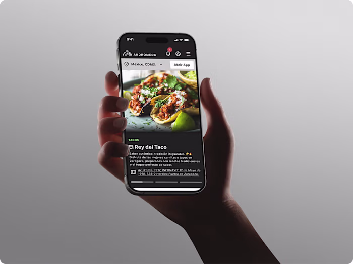 Andrómeda — Multi-Sided SaaS & UX Architecture
