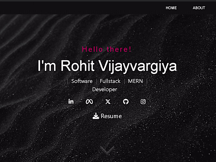 Rohit's Portfolio