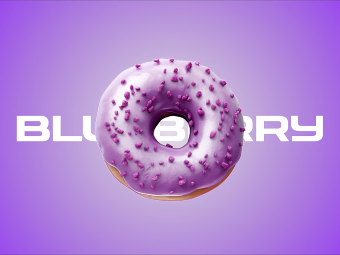 Animated donut 
