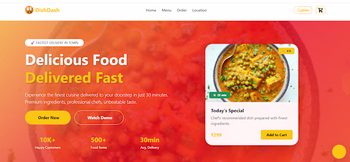 Food Order App