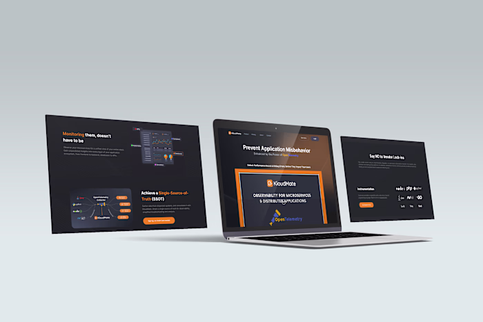 Observability Software Website Design Study | KloudMate
