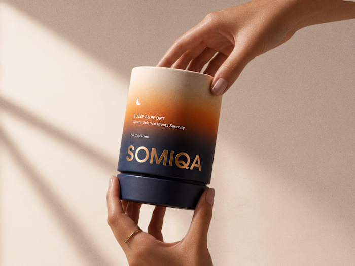 Somiqa | Supplement Packaging Design