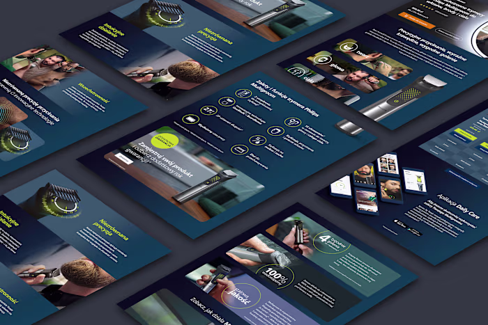 Landing page design