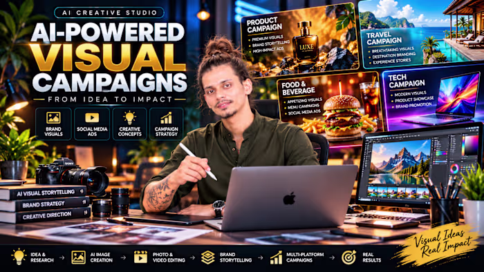 AI Powered Visual Campaigns for Brands and Products