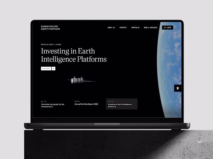 Baring Private Equity Partners: Portal & Website | 2026