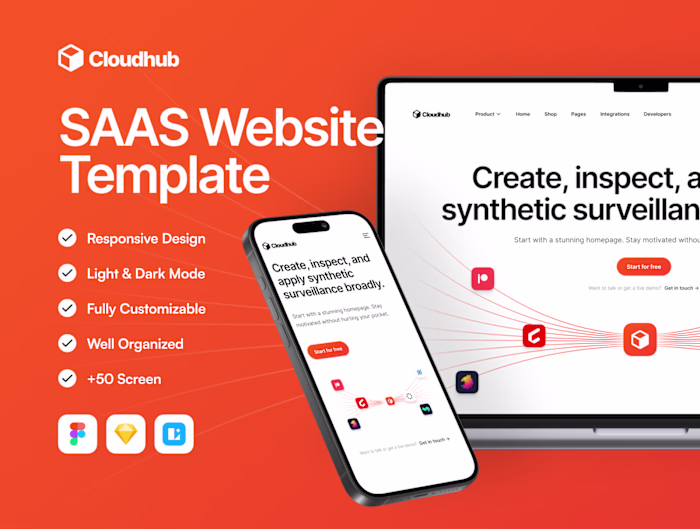 Cloudhub SaaS Website