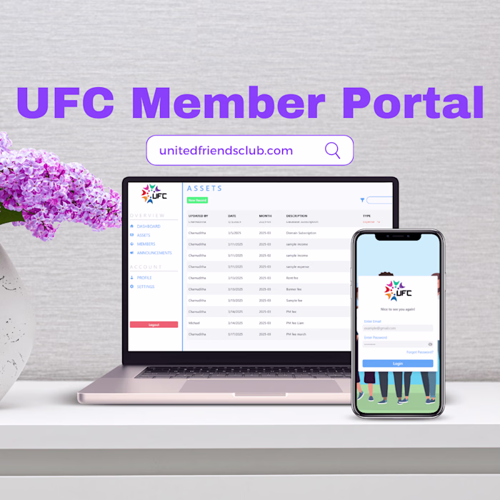 United Friends Club Member Portal