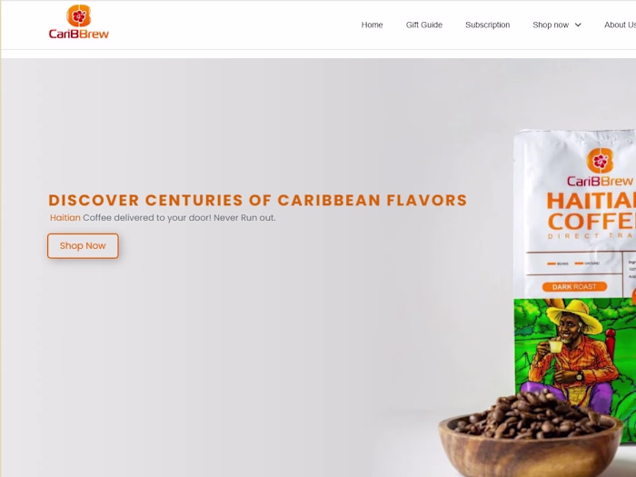 Caribbrew: Haitian Coffee Shop | Shopify