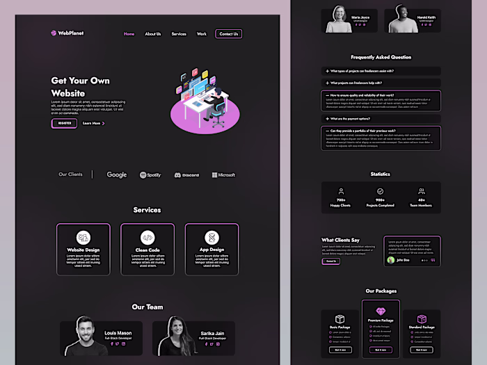 Services Website