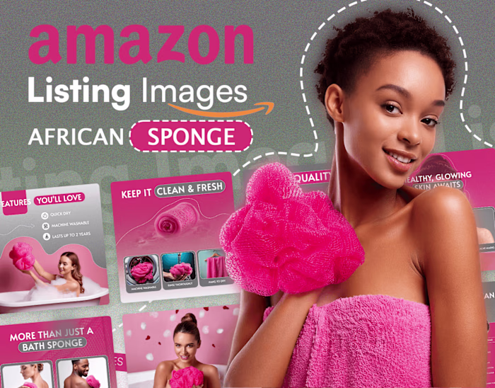 Amazon Listing Images | African Sponge