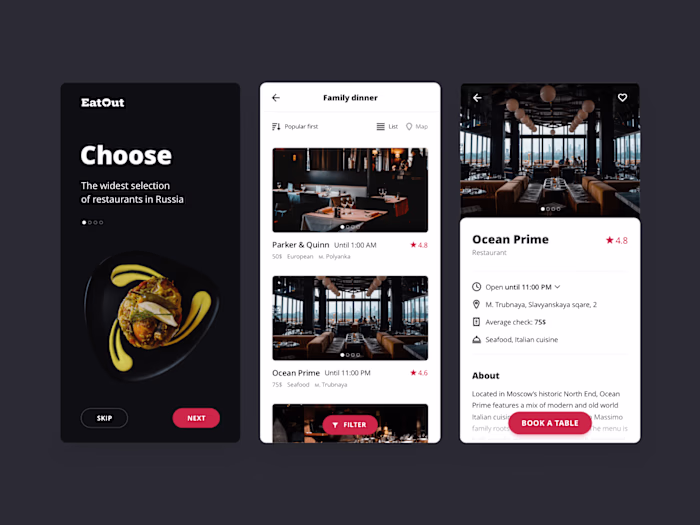 Eatout app.