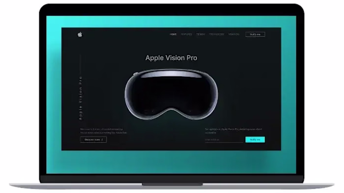 Apple Vision Pro Clone.