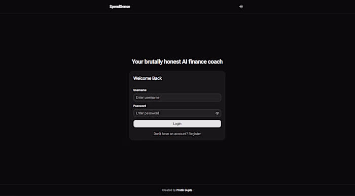SpendSense – AI Finance Coach
Built