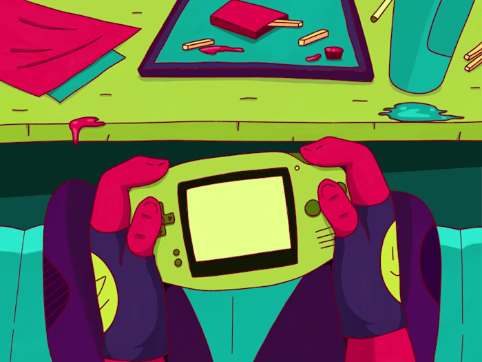 Retro Virtual Zone illustration