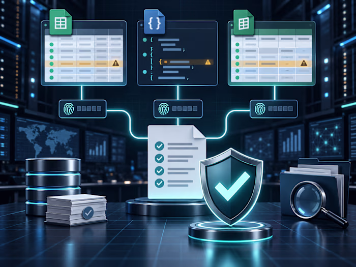 Audit-Ready Data Delivery: Cross-Format QA & Failure Detection