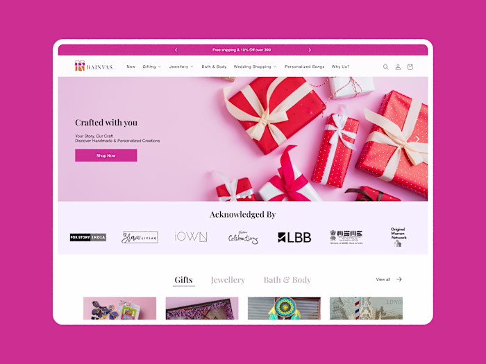 Rainvas Brand and Digital Experience Redesign