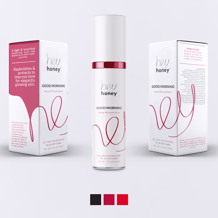 Minimalist Cosmetic Product Packaging Design