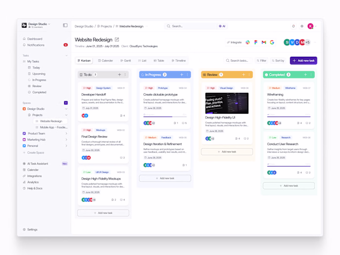 Project Management Tool